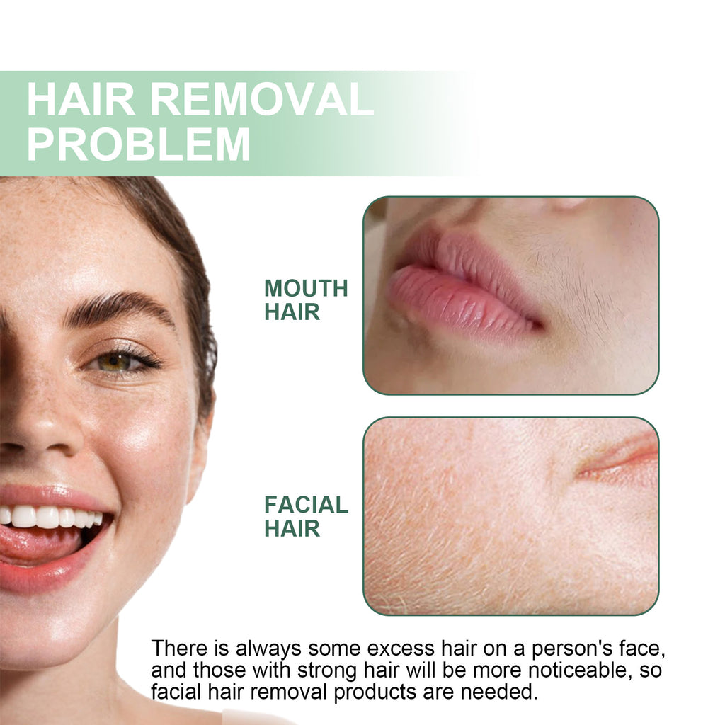 Silky Touch Wax Strips, Mild Non-Irritating Moisturizing Refreshing Clean Face Lip Hair Removal Wax