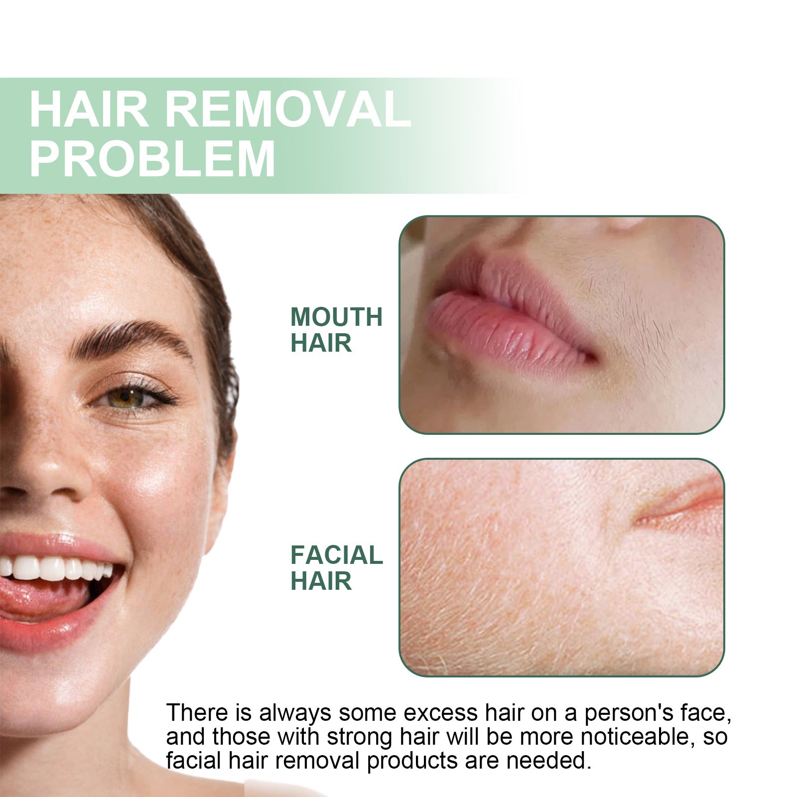 Silky Touch Wax Strips, Mild Non-Irritating Moisturizing Refreshing Clean Face Lip Hair Removal Wax