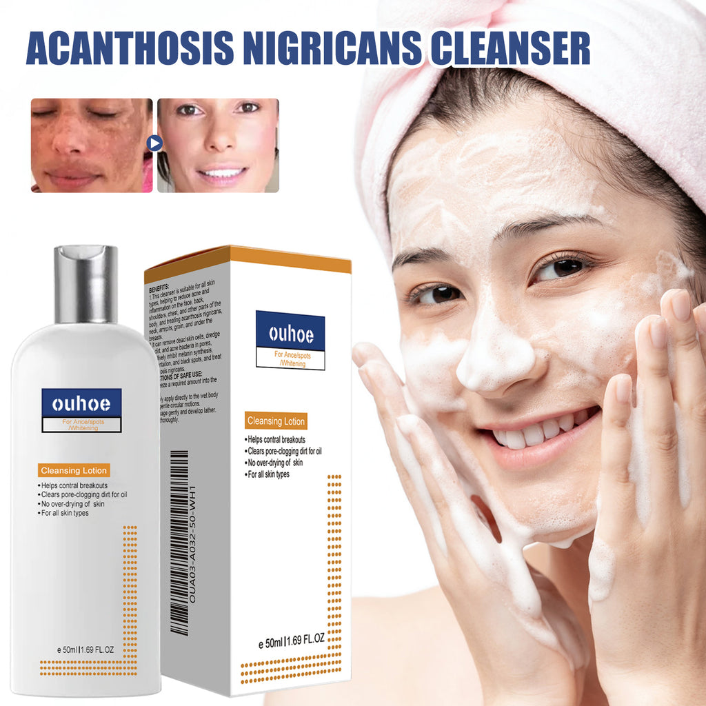 Black Acanthoderm Cleanser Face Deep Clean, Soft And Moisturizing Skin Repair Oil Control Cleansing Cleanser