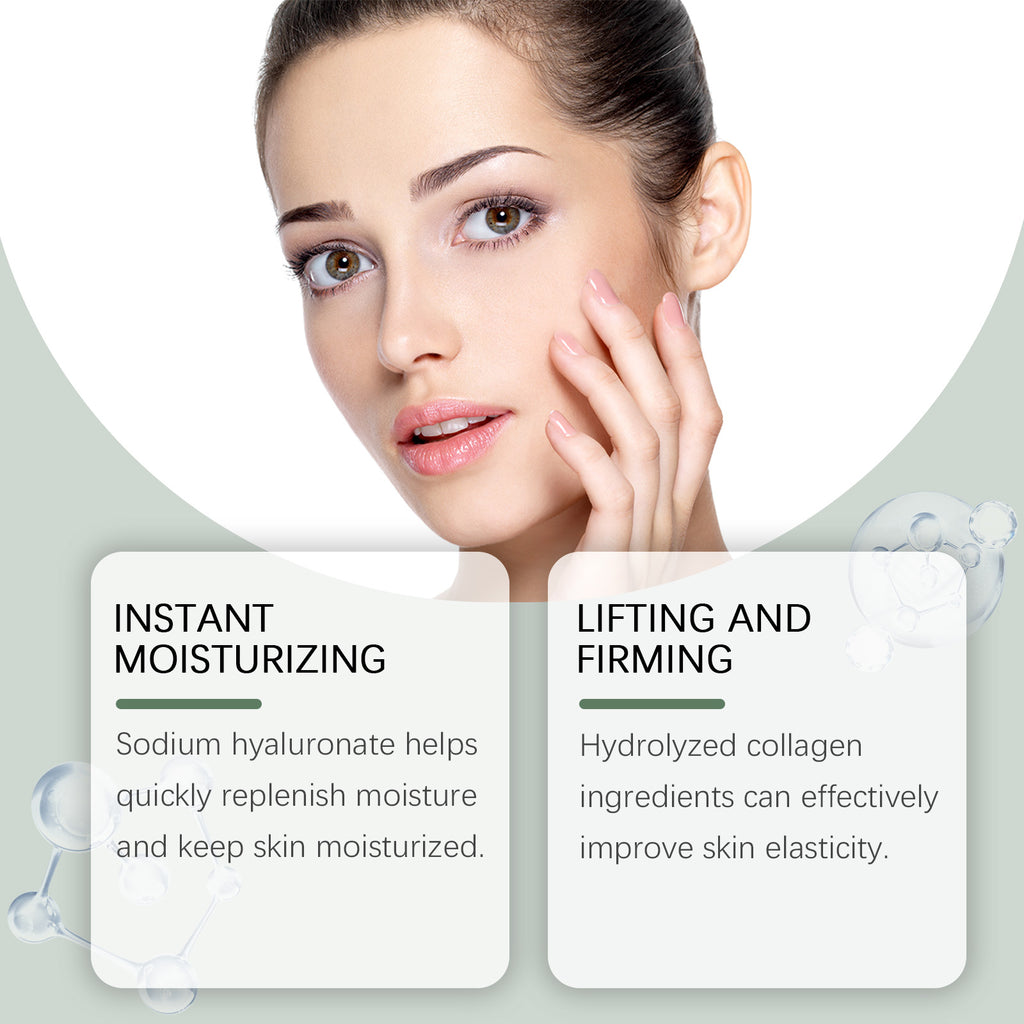 Moisturizing Skin Care Cream Nourishes The Face, Hydrates And Moisturizes The Skin