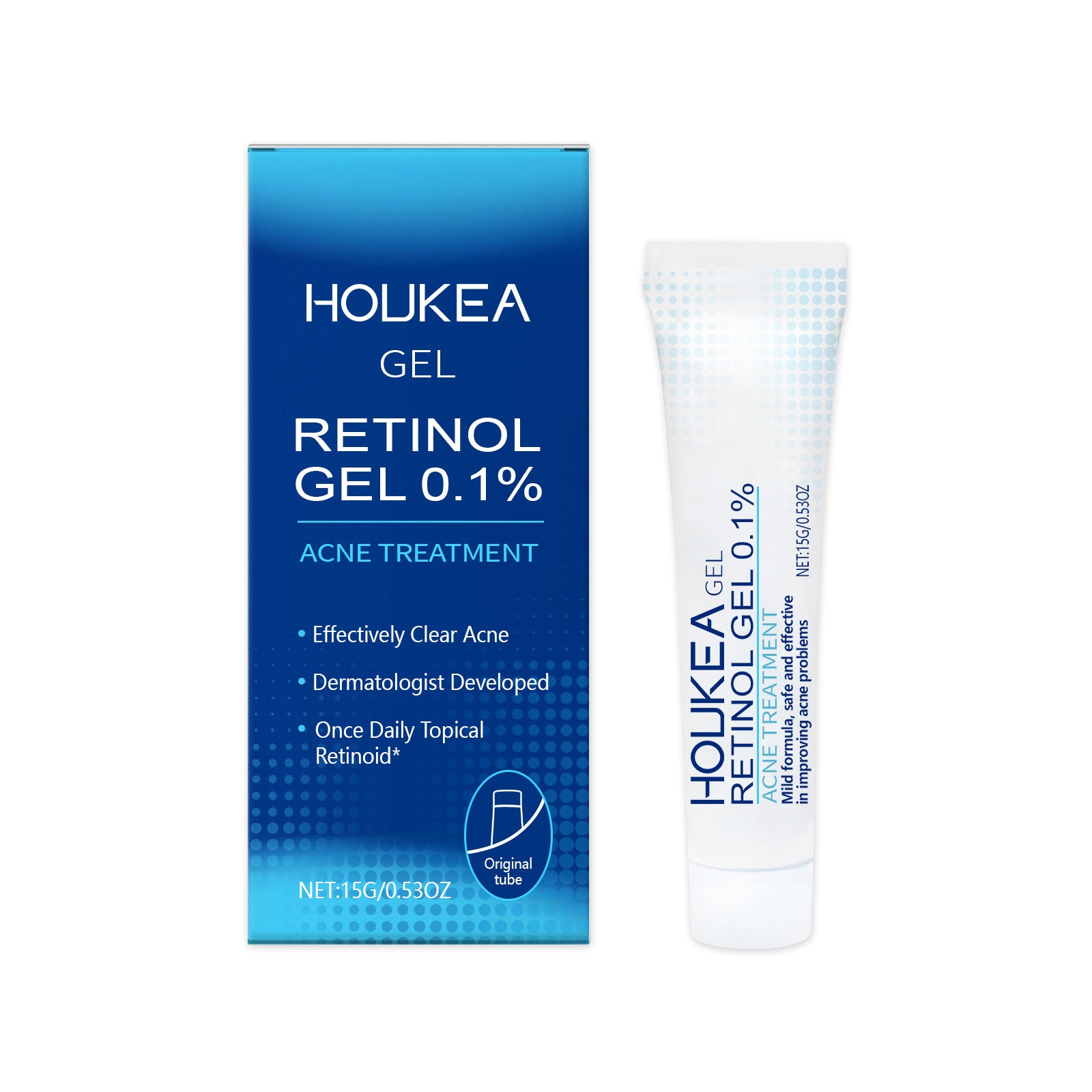 Retinol Gel Gently Cleanses Face Acne Care And Improves Skin Gel
